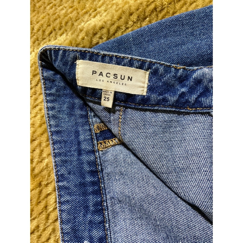 Pacsun Blue Jean Skirt, Size S (25), Mini Skirt - Picture 5 of 6